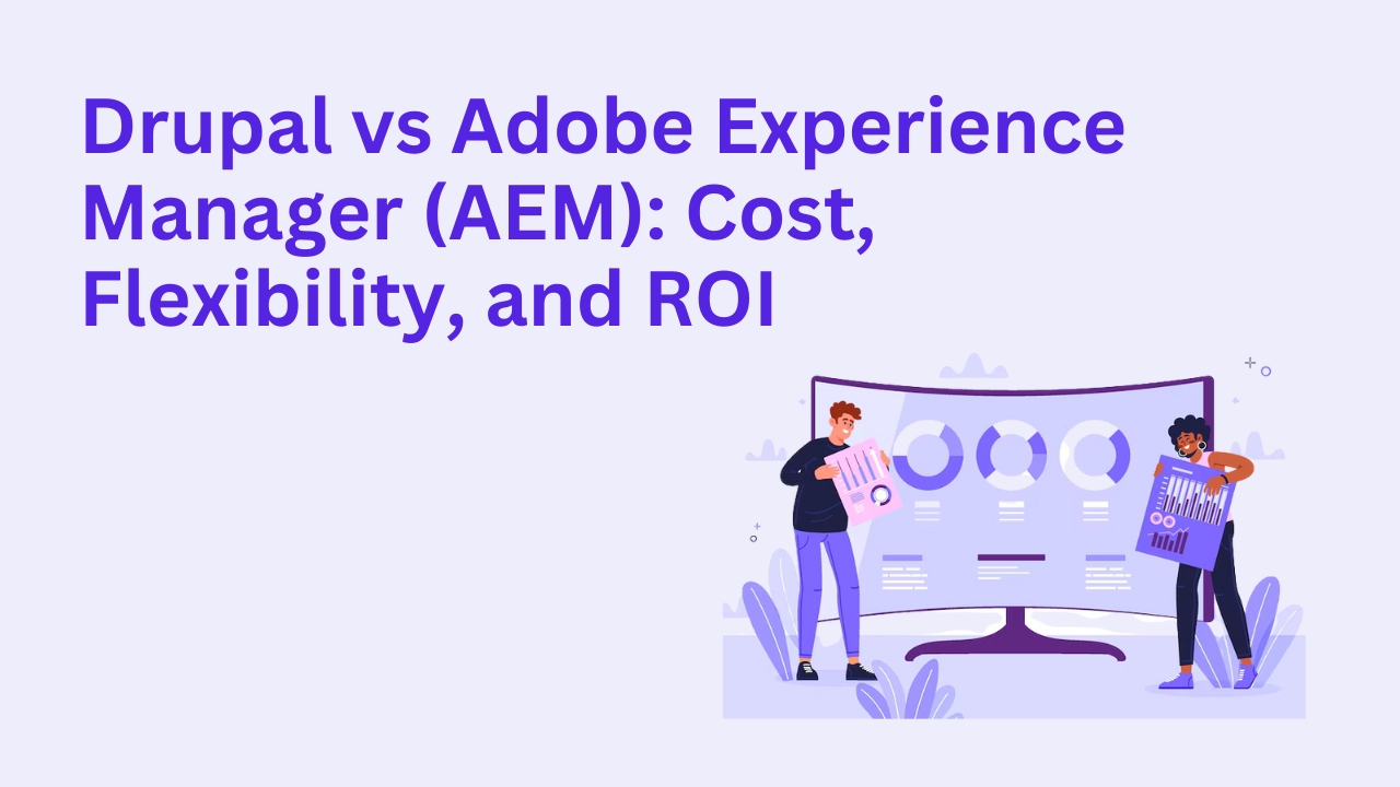 Drupal vs Adobe Experience Manager (AEM): Cost, Flexibility, and ROI