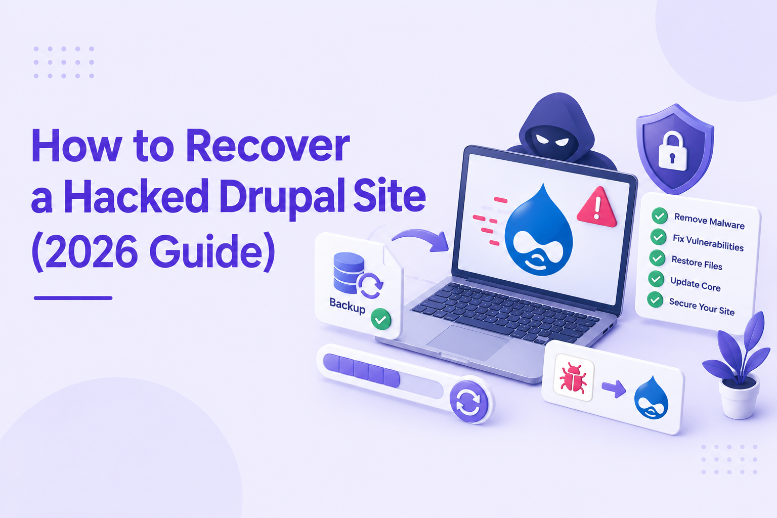How to Recover a Hacked Drupal Site (2026 Guide)