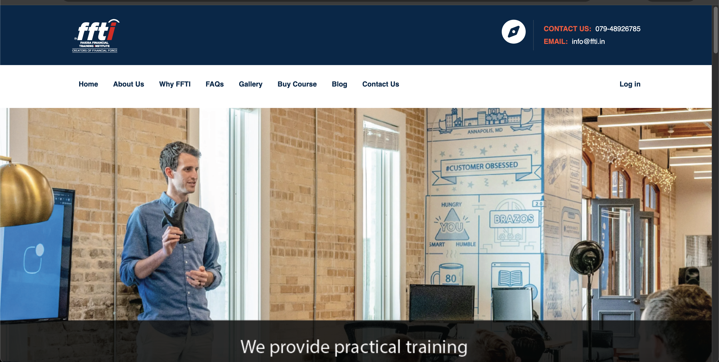 FFTI: one platform for a financial training institute