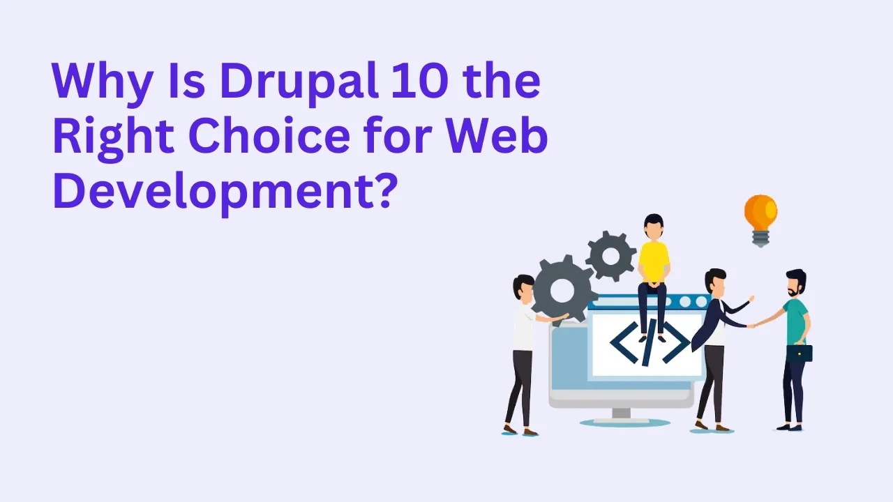 why is drupal 10 the right choice for web development