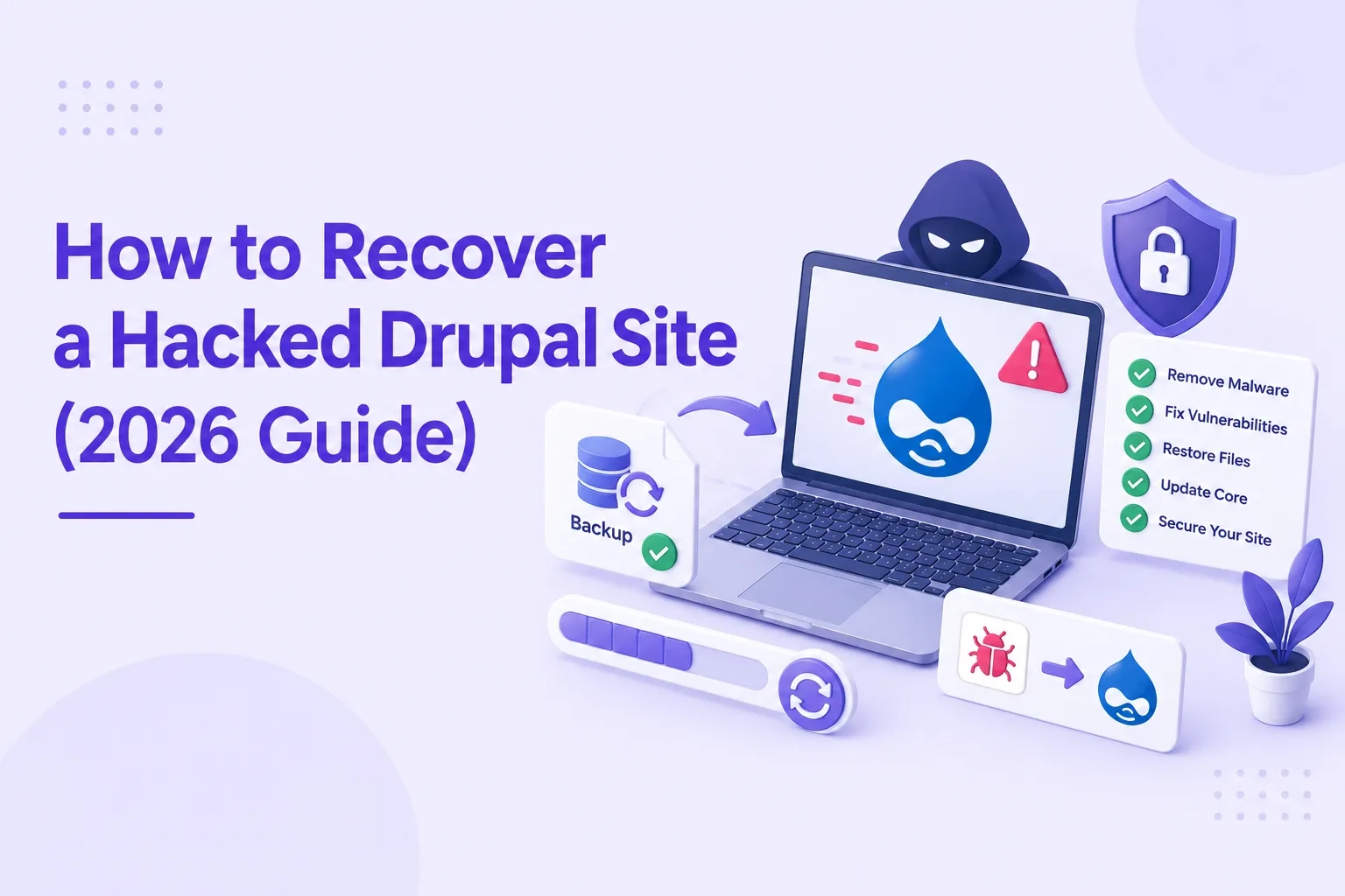 How to Recover a Hacked Drupal Site (2026 Guide)